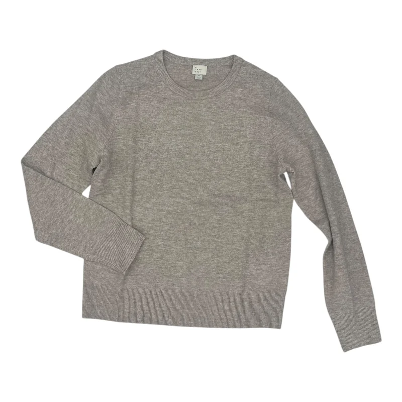 Sweater By A New Day In Tan, Size:M