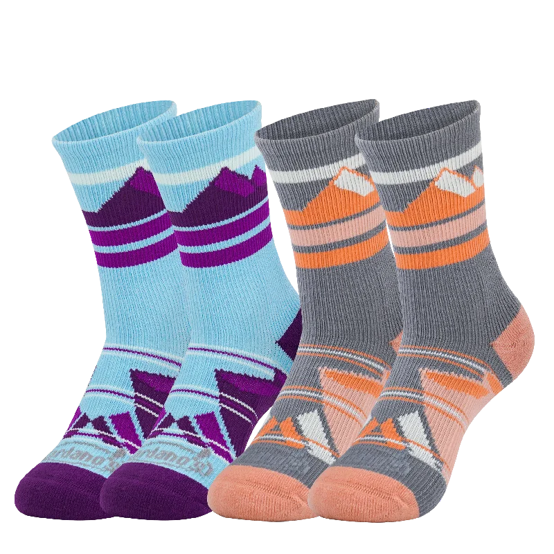 Women's Crew Socks Light Cushion 2-Pack