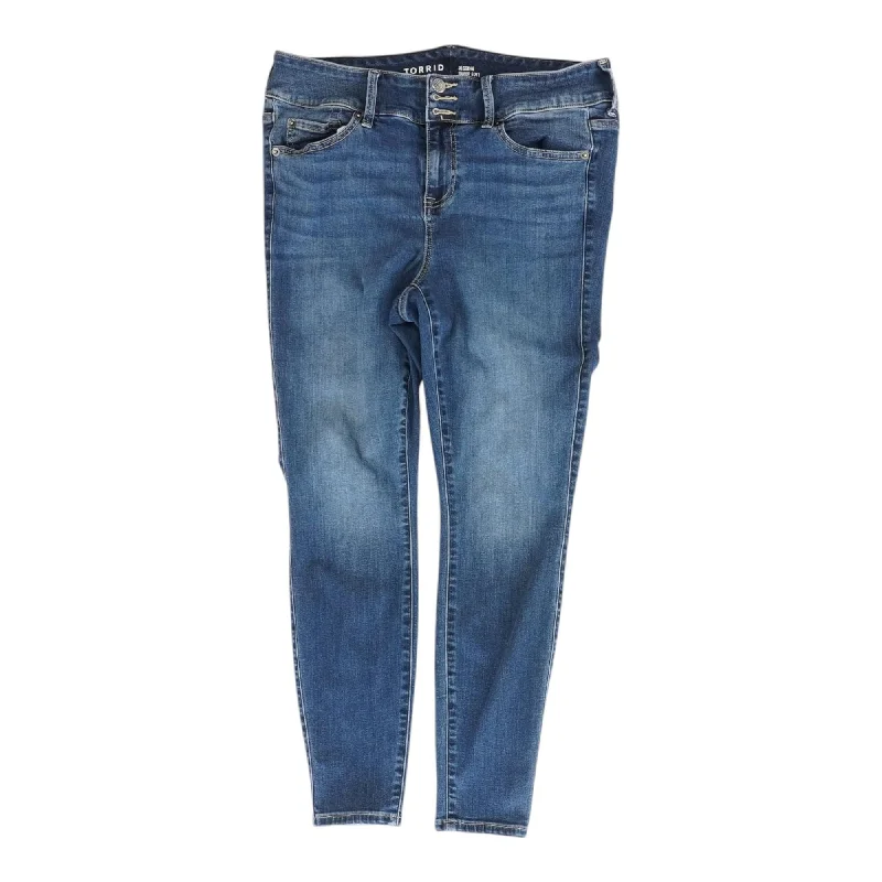 Blue Solid Jeans