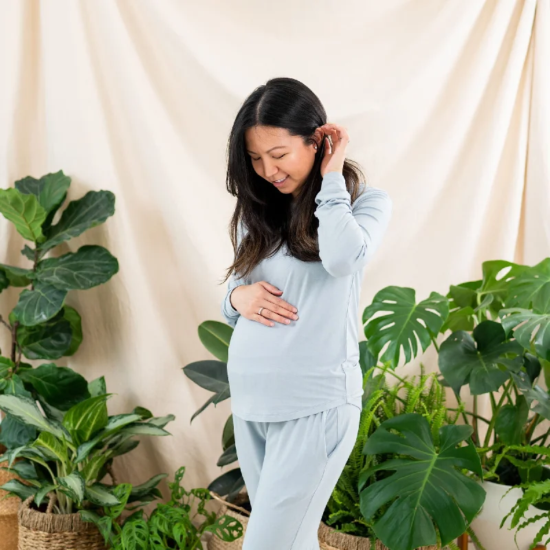 Women's Jogger Pajama Set in Fog