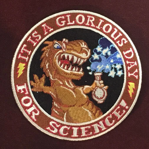 Dinosaur Glorious Day for Science Patch