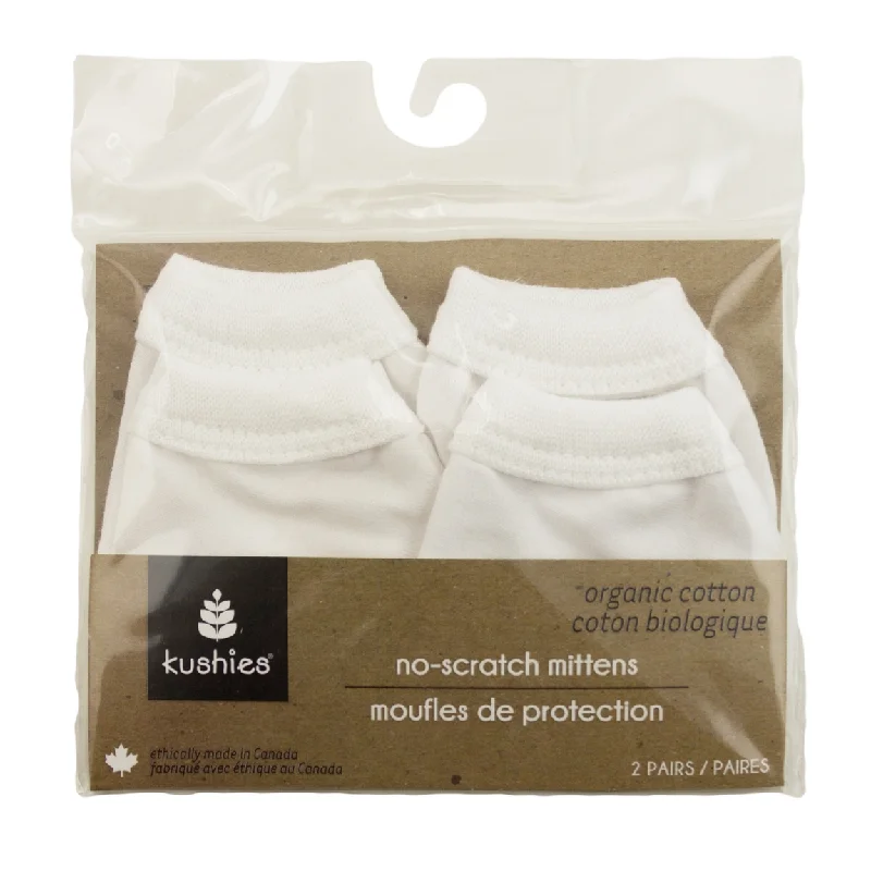 Organic No Scratch Newborn Mittens