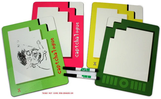 Captchalogue Dry Erase Boards