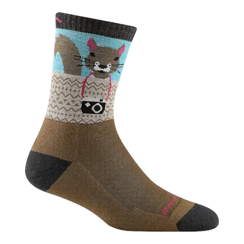 Women's Critter Club Micro Crew Lightweight Hiking Sock