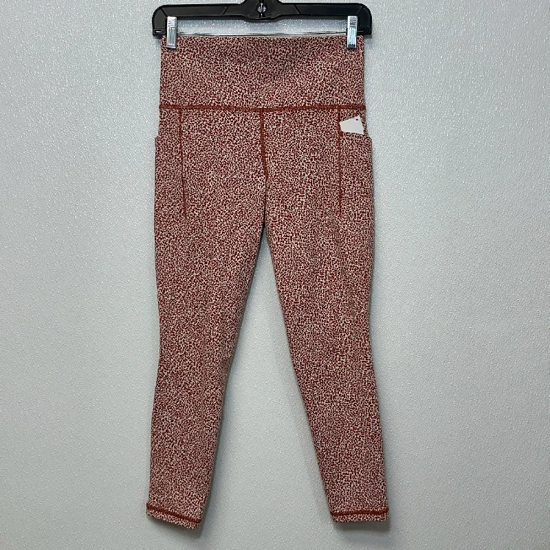 Rust Athletic Leggings Athleta, Size S