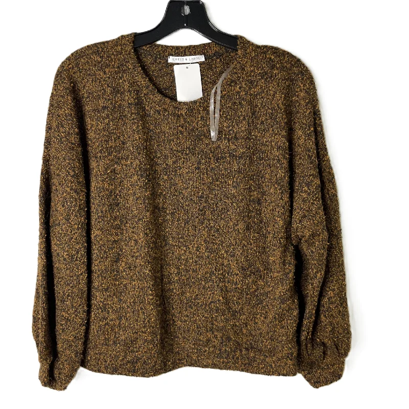 Sweater By Chris And Carol In Brown, Size: M