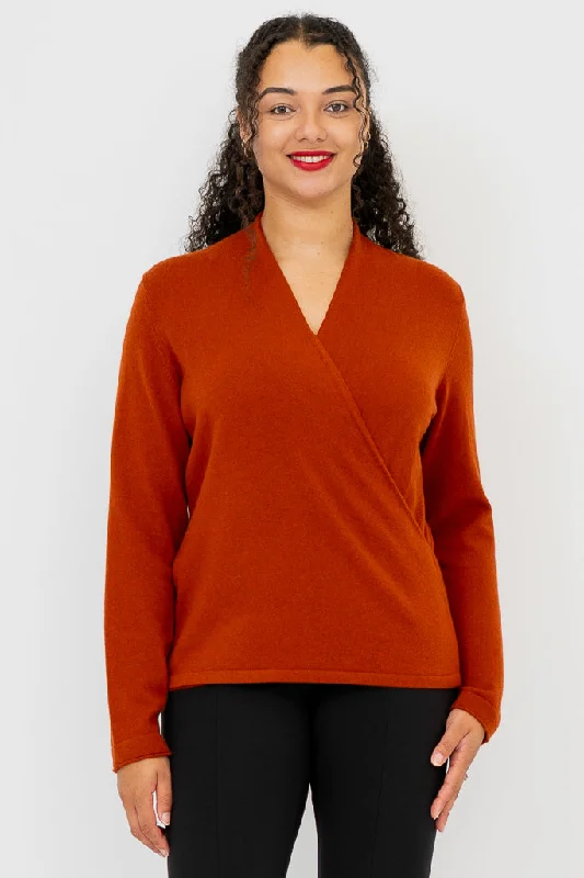 New York Sweater, Copper, Wool Cashmere