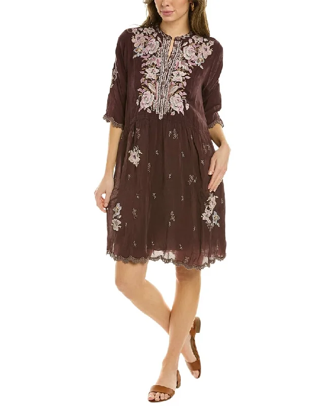 Johnny Was Triana Tunic Mini Dress