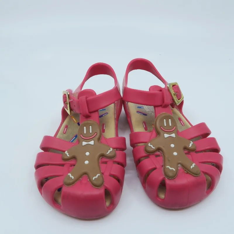 Mini Melissa Girls Pink Sandals