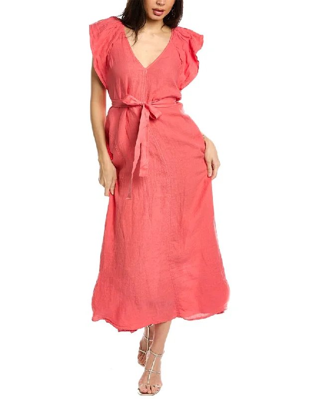 Velvet by Graham & Spencer Cacey Linen Maxi Dress