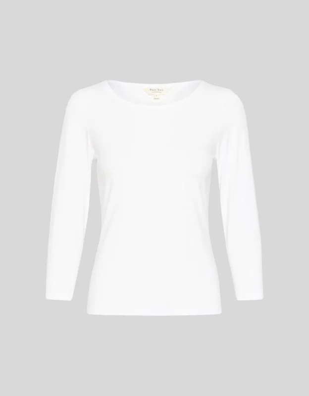 Part Two Emel T-Shirt BRIGHT WHITE